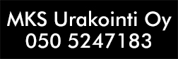 MKS Urakointi Oy logo